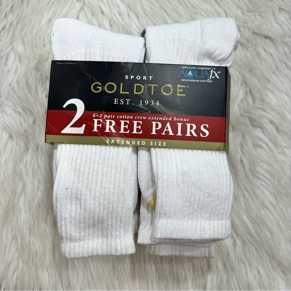 Gold Toe Underwear & Socks Gold Toe Extended Size Sport Socks